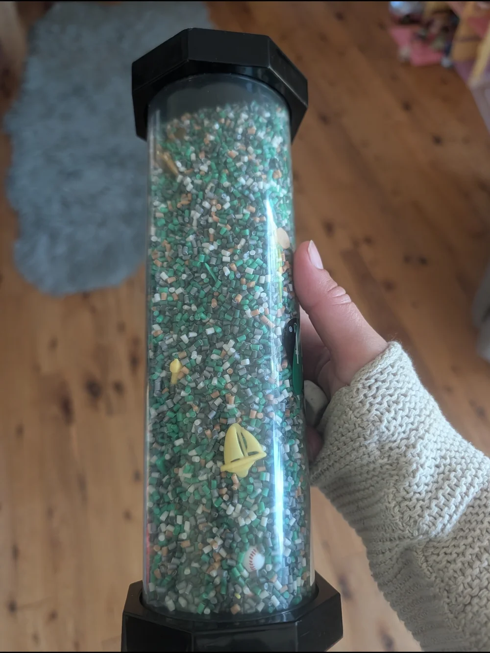 Find-It #20 Adventure Tube Puzzle Toy - Green Multi